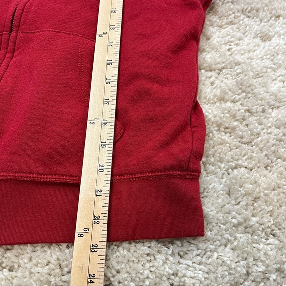 Abercrombie Fitch womens fleece lined hooded zip up size S - Picture 6 of 7